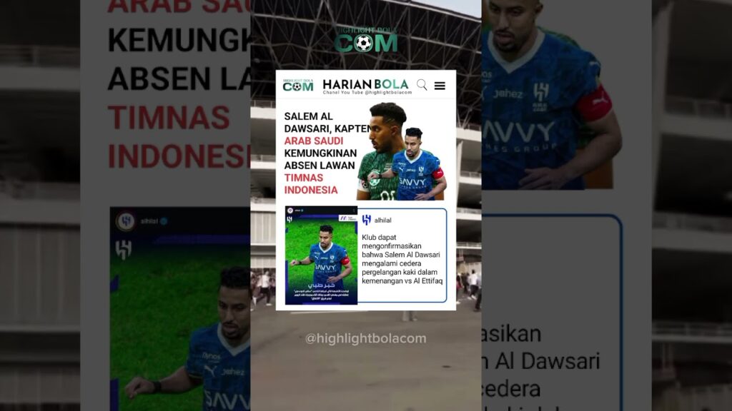 Salem Al Dawsari Absen Timnas Indonesia vs Arab Saudi 😁 #timnasindonesia #indonesiavsarabsaudi #fyp