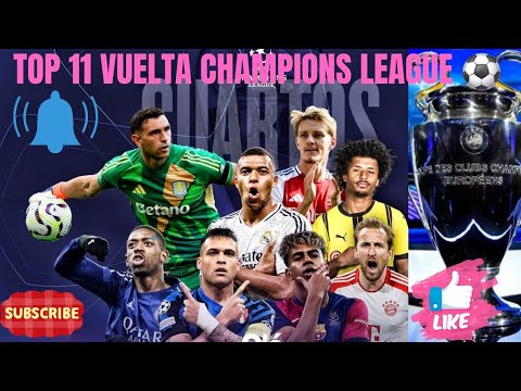 Este es el 11 que DOMINÓ los Octavos de Champions!"**#football #leyendas #messi #realmadrid #futbol