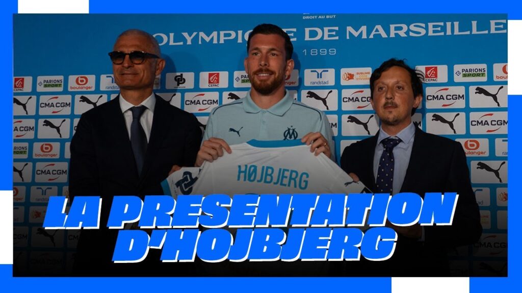Mercato OM : La conférence de presse d'Hojbjerg "Je pense au foot 24h/24"
