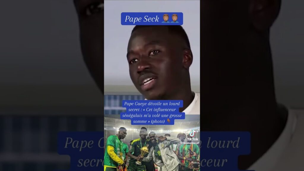 Pape gueye waxna lou graw influenceur Sénégal moko sathie xalis bou Bari #sports