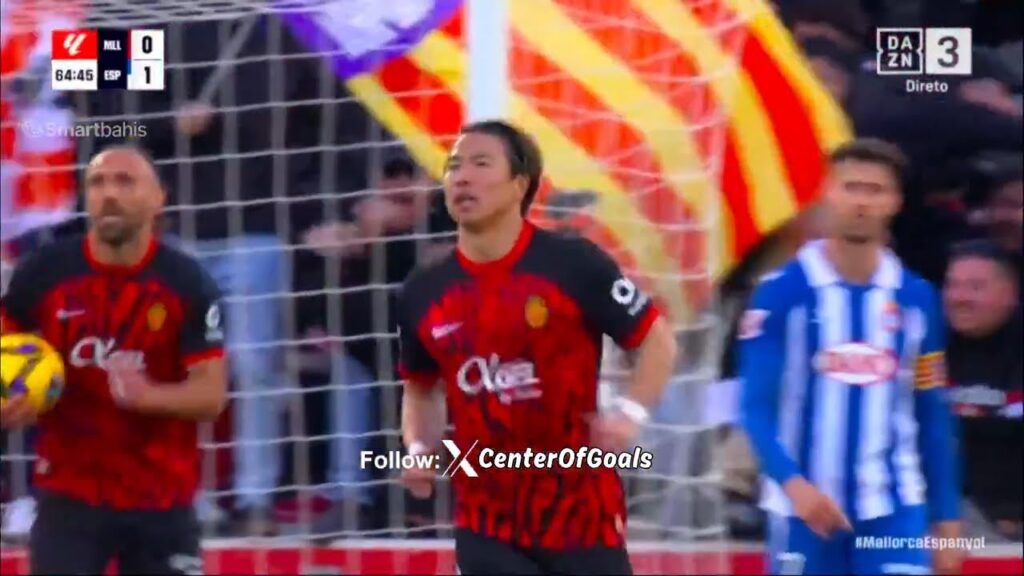 Gol de Takuma Asano | Mallorca vs Espanyol 1-1 Resumen | LaLiga 2024/25