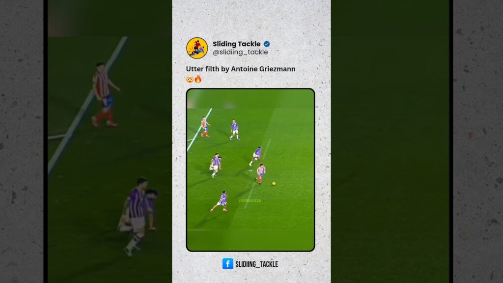 Utter filth by Antoine Griezmann 🤯🔥 #griezmann #antoinegriezmann