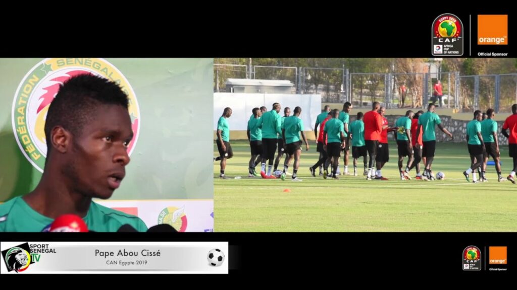 CAN Egypte 2019 - Réaction Pape Abdou Cissé - Préparatif 1/4 de Final Match SENEGAL vs BENIN