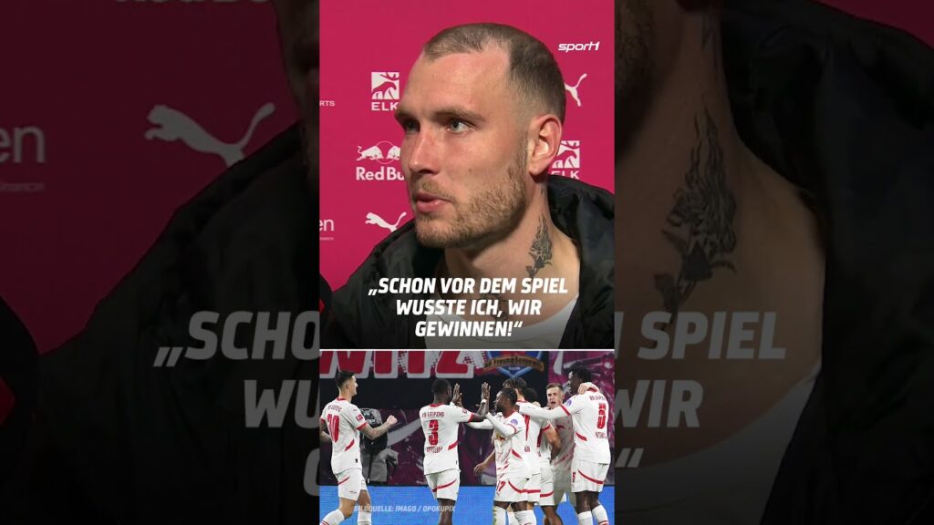 David Raum wusste schon vor dem Spiel, dass RB Leipzig gegen den BVB gewinnen wird!
