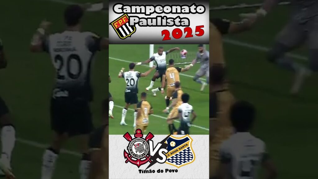 Igor Coronado Brilha e Corinthians Vence o Água Santa na Neo Química Arena!