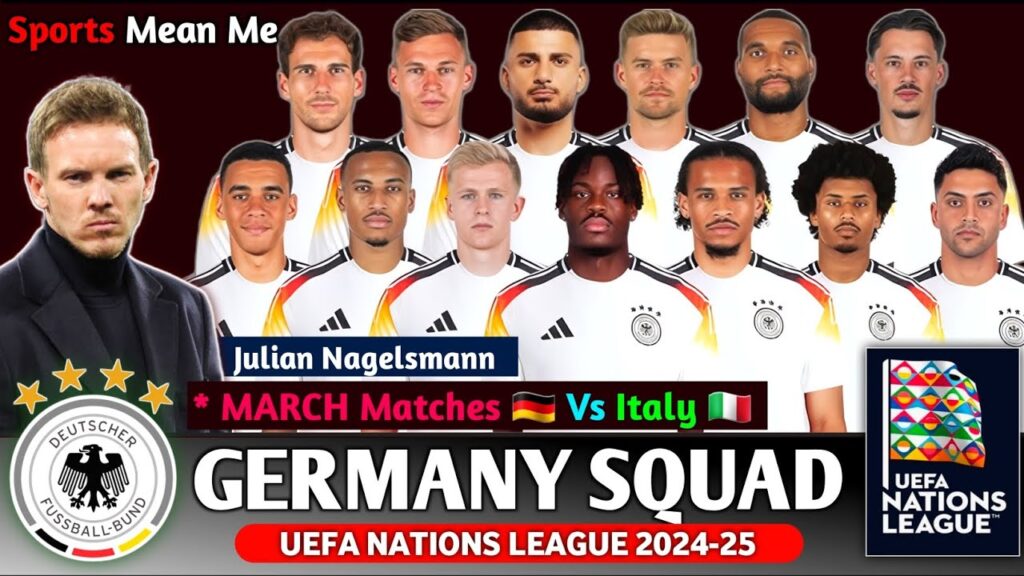 🇩🇪🔥 OFFICIAL SQUAD CONFIRMED! Germany’s 2025 Nations League Lineup REVEALED ⚽ 🇩🇪🔥 OFFICIAL SQUAD CONFIRMED! Germany’s 2025 Nations League Lineup REVEALED ⚽