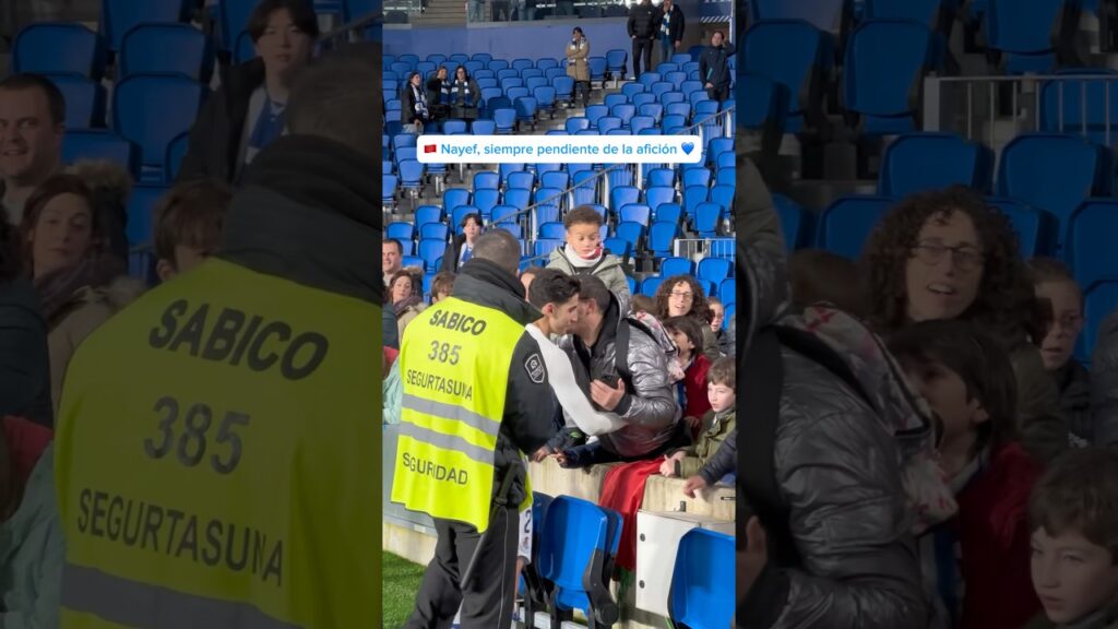 🇲🇦 نايف اقرد شخص عظيم  Nayef, una gran persona 💙 #realsociedad #Nayef #marrakech