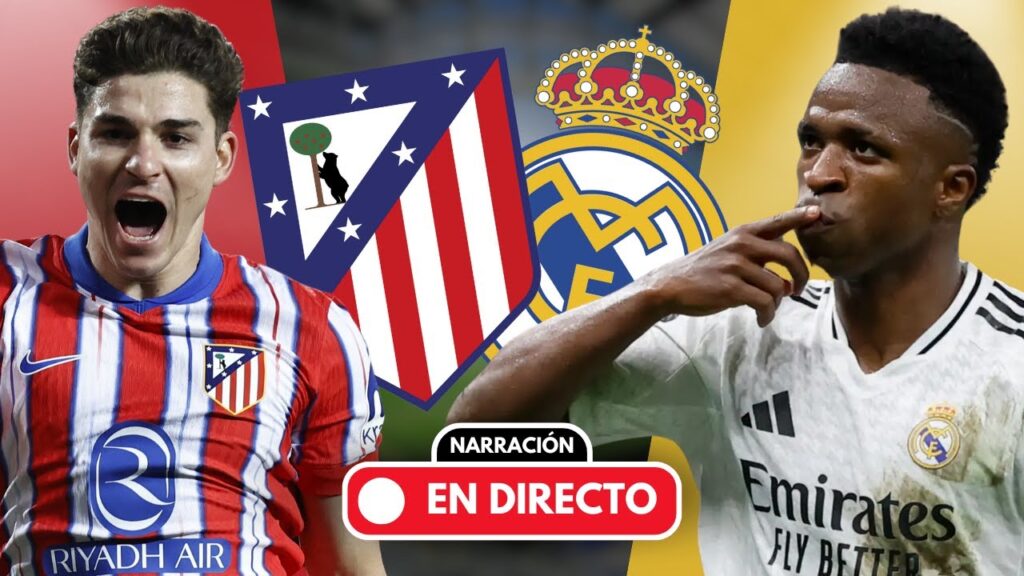 ATLÉTICO DE MADRID 🆚 REAL MADRID | 🔴 EN DIRECTO | NARRACIÓN CHAMPIONS LEAGUE