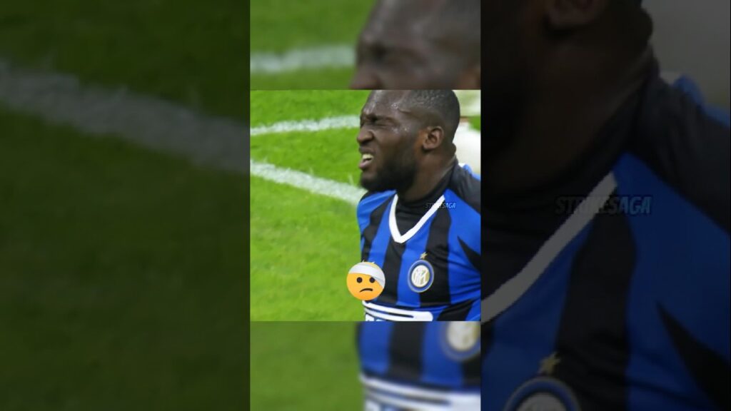 Lucky Moments In Football🍀⚽| #football #shorts #zlatan #lukaku