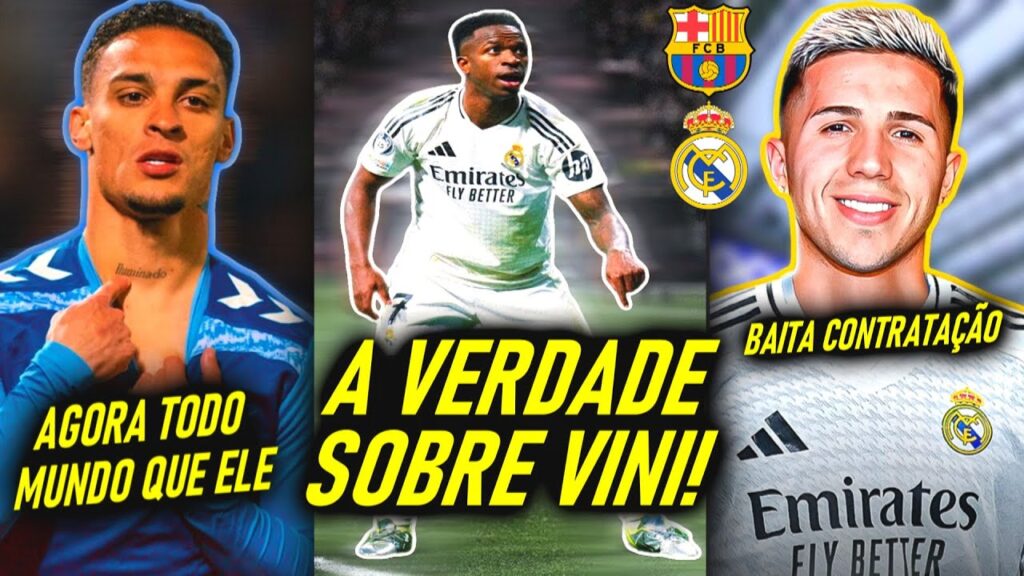BR VAI SAIR? - VINI JR PRECISA DISSO! - ENZO FERNANDEZ no REAL! - TODO MUNDO QUER ANTONY e MAIS!