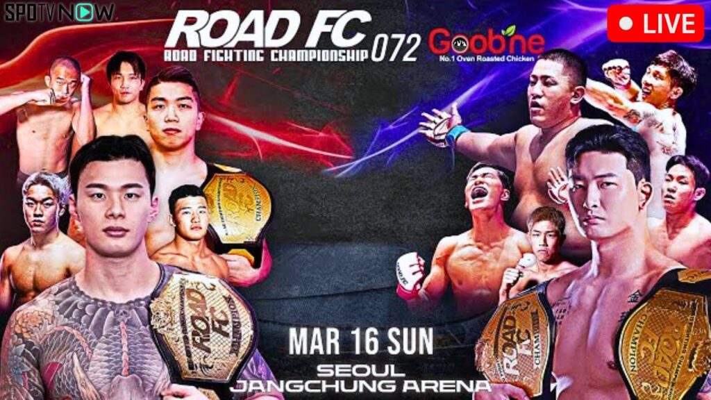 Road FC 072 | LIVE STREAM | MMA Fight Companion | 라이브 스트림 | Kwon A-Sol vs. Taisei Sekino 🇰🇷