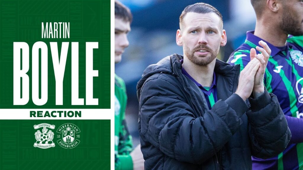 Kilmarnock 1 Hibernian 1 | Martin Boyle's Reaction | William Hill Premiership