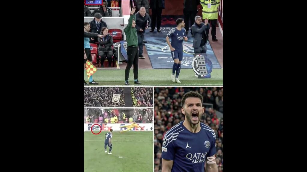 Goncalo Ramos was subbed on with less than a minute left in the second half of extra time for PSG.