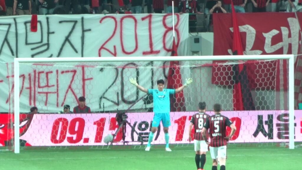 송범근 pk 선방 직캠 190901 vs서울fc