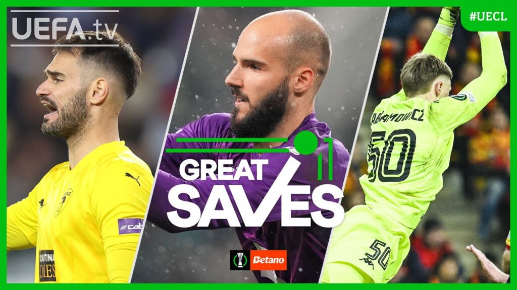 REMARKABLE Shoulder Save 😱 | Conference League Saves RO16 Second Leg