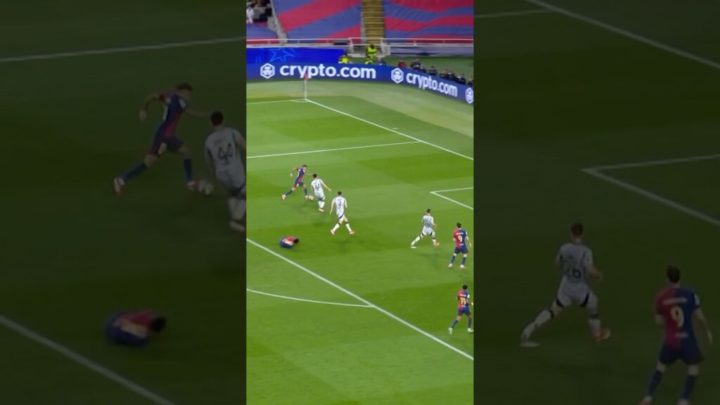 The tackle, run and assist from Balde 🤯