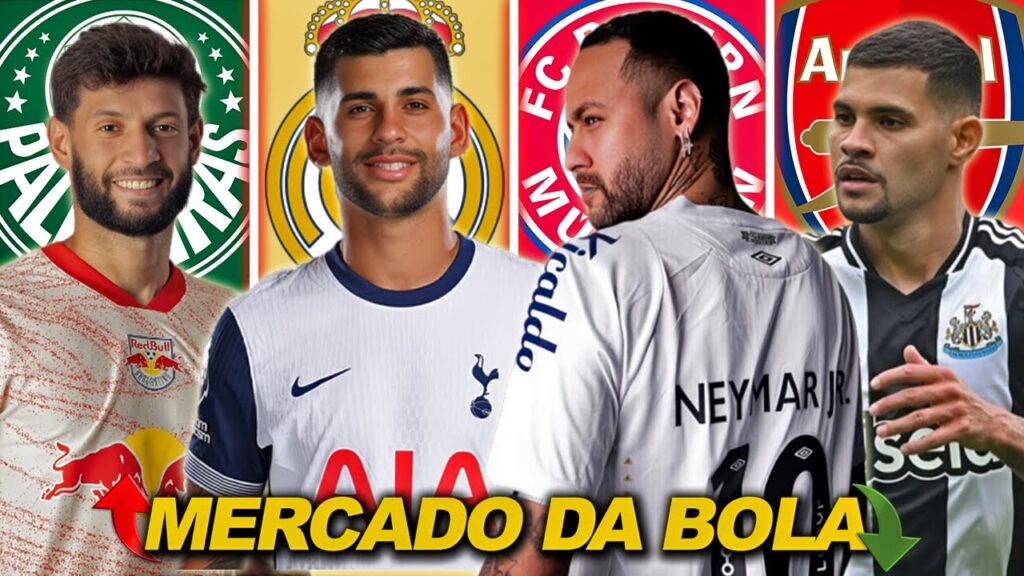 MERCADO DA BOLA | Bayern avalia Neymar, Real Madrid quer Cristian Romero, Capixaba no Palmeiras E+!