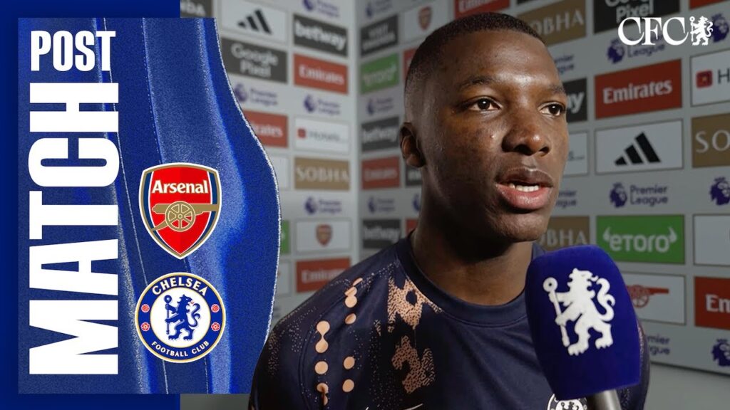 MARESCA & CAICEDO react post-match | Arsenal 1-0 Chelsea | Premier League 2024/25