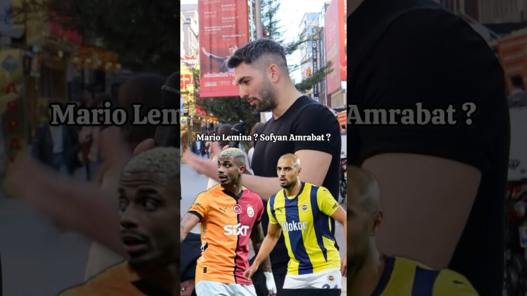 MARİO LEMİNA ? SOFYAN AMRABAT ? ⚽️