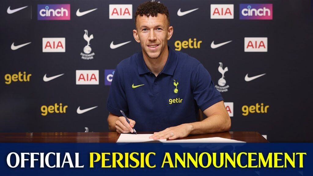 **OFFICIAL** IVAN PERISIC SIGNS FOR TOTTENHAM!