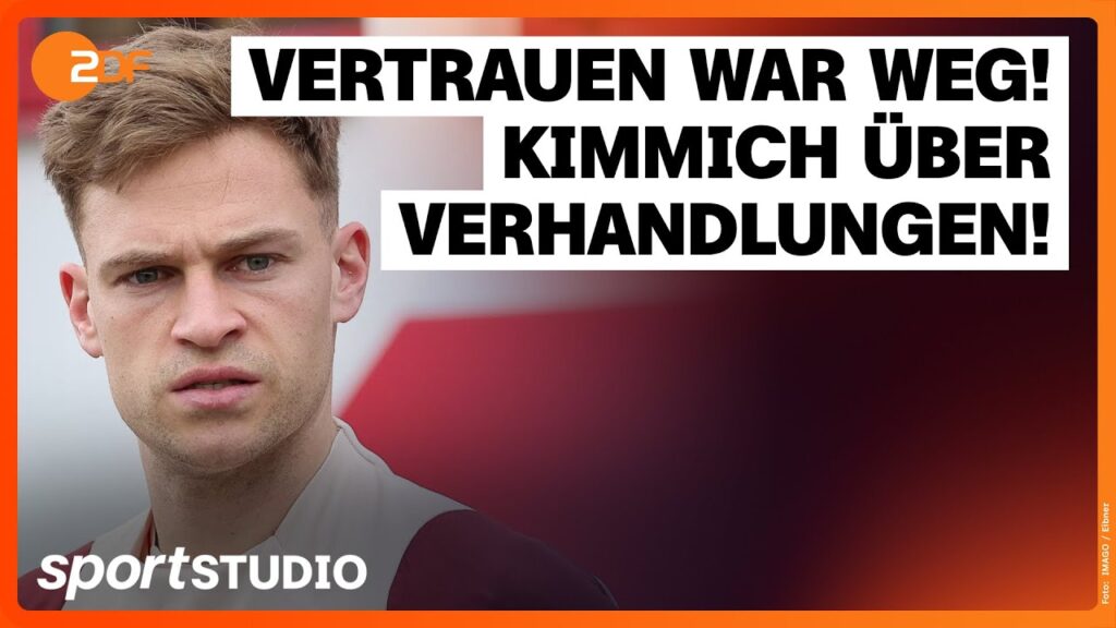 Der Talk von Joshua Kimmich im aktuellen sportstudio mit Katrin Müller-Hohenstein | sportstudio Der Talk von Joshua Kimmich im aktuellen sportstudio mit Katrin Müller-Hohenstein | sportstudio