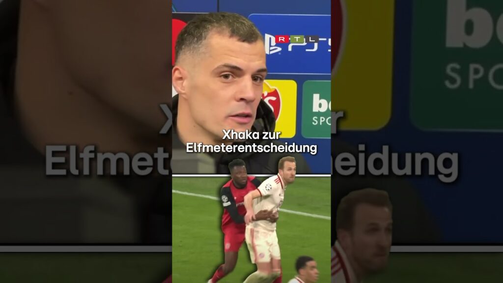 Granit Xhaka zur Elfmeterentscheidung #fussball