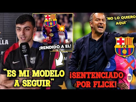 💥 PEDRI SE RINDE a ESTE CRACK de la PLANTILLA: "APRENDO DE EL" - ¡FLICK NO LO QUIERE en su BARÇA