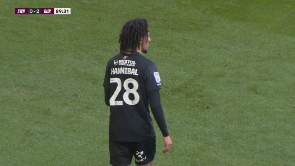 شاهد أداء التونسي حنبعل المجبري ضد سوانزي سيتي اليوم | Hannibal Mejbri vs Swansea City