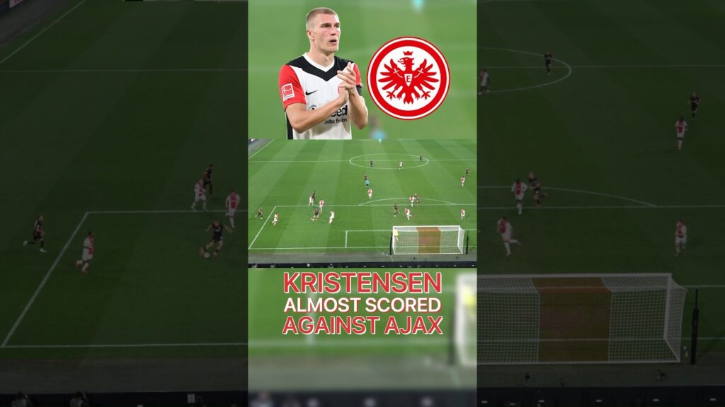 Rasmus Kristensen Comes Close to Scoring Against Ajax Amsterdam!