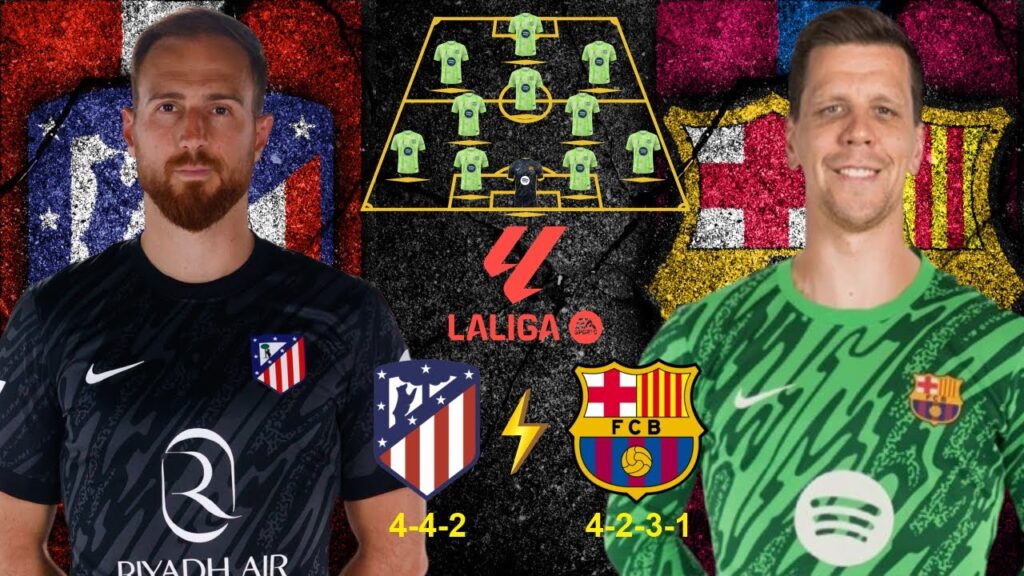🚨 Atletico vs Barcelona: Head to Head Starting Lineup Predictions 🔥 La Liga 24/25