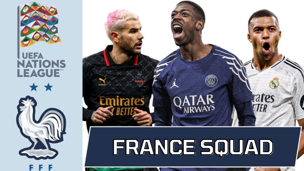 FRANCE SQUAD UEFA NATIONS LEAGUE QUARTER-FINALS 2025 | FRANCE Football Team |