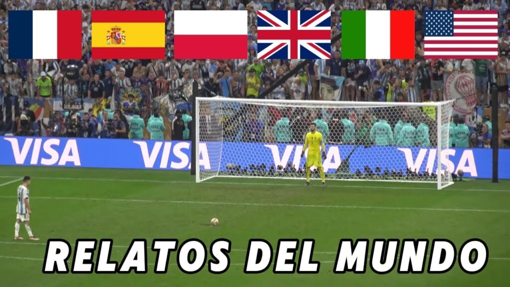 Penal De Gonzalo Montiel A Francia Final Qatar 2022 - Relatos Del Mundo (Parte 1)