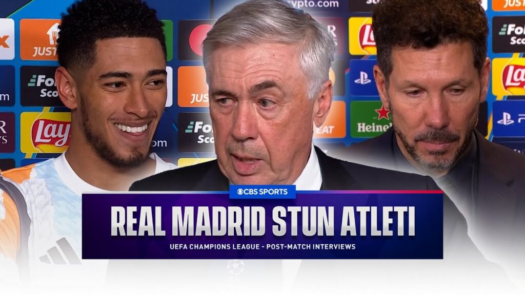 "I am DEAD" Ancelotti on CRAZY match as Real Madrid advance | "I'm VERY PROUD" Simeone on Atleti 🤯
