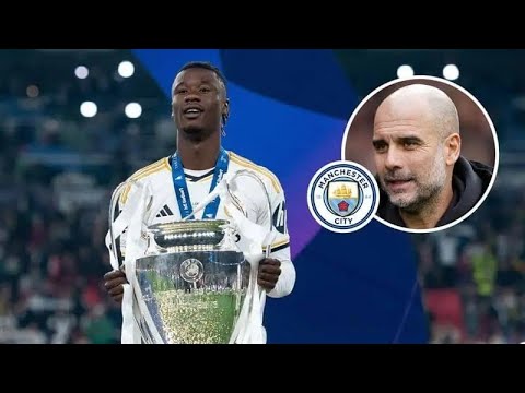 ✅🚀 Transfer Rumours🚨Pep Gualidiola give bid to Eduardo Camavinga from Real Madrid#football#soccer