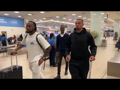 5 BLACK STARS PLAYERS ARRIVAL - KUDUS, SEMENYO, KAMALDEEN, ATI-ZIGI & WOLLACOT || FULL VIDEO