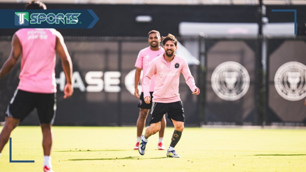 Lionel Messi, Luis Suárez, Jordi Alba y Javier Mascherano DISFRUTAN el ENTRENAMIENTO de Inter Miami