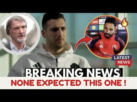 🚨JUST NOW ✅ DALOT DROPS BOMBSHELL  TO SIR JIM RATCLIFFE 🙆‍♂️OMG Manchester #mutd