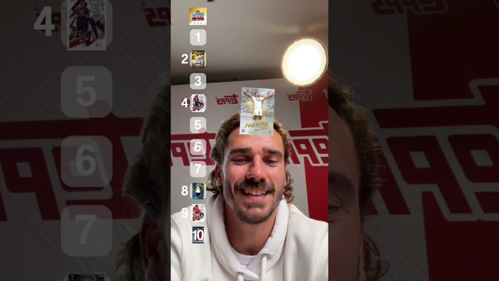 Who Are Antoine Griezmann’s TOP 10 Players!? 🤩 | #MatchAttax Who Are Antoine Griezmann's TOP 10 Players!? 🤩 | #MatchAttax