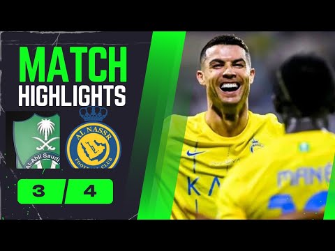 Al- nassr vs Al- hilal watch full match highlights| football match highlights|Ronaldo#