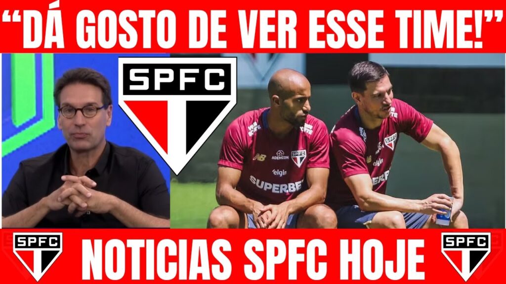 SPFC HOJE - SÃOPAULO "AMEAÇA", CASOS DE LUCAS E ALAN FRANCO E + DA DISCUSSÃO SOBRE ARBITRAGEM