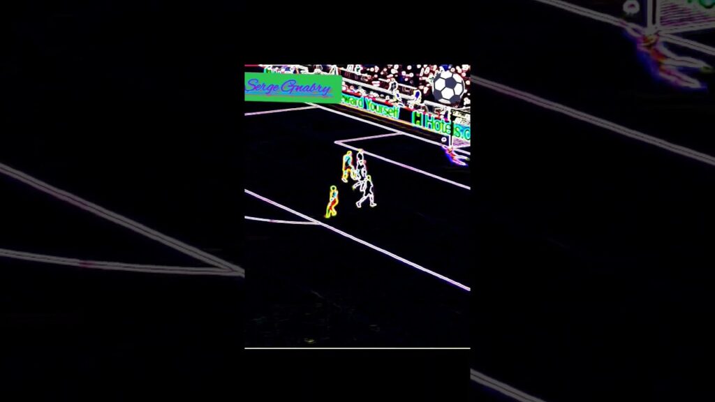 Serge Gnabry  Sensationally Pushed The ball in opponent net🔥⚽⛹️ #shorts #short #football