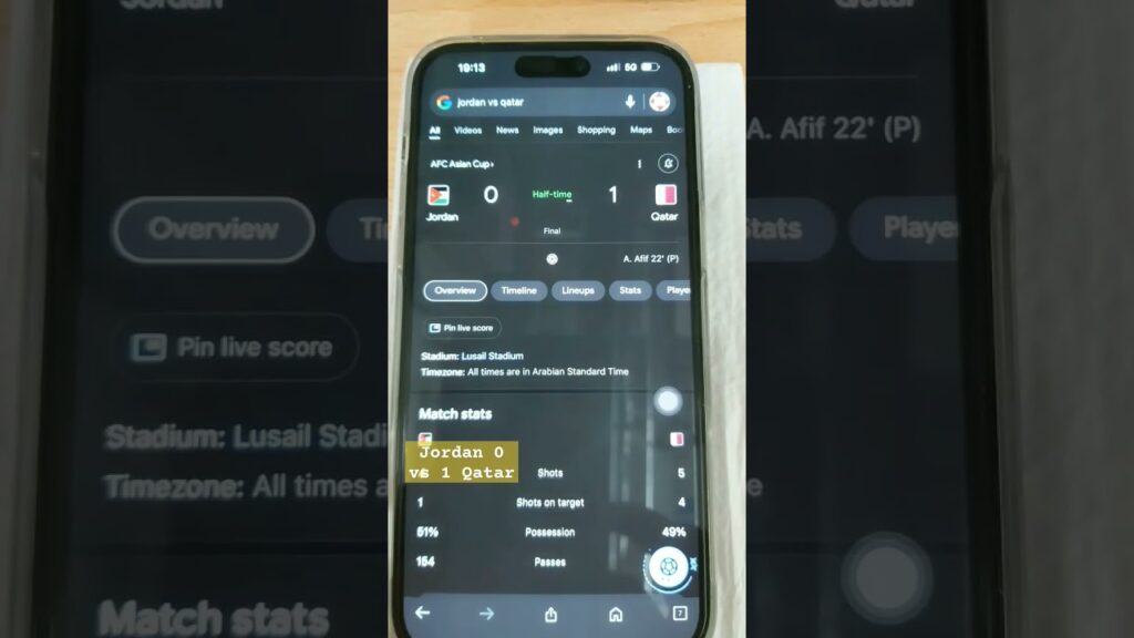 Jordan vs Qatar Final match | Akram Afif | #score #viral