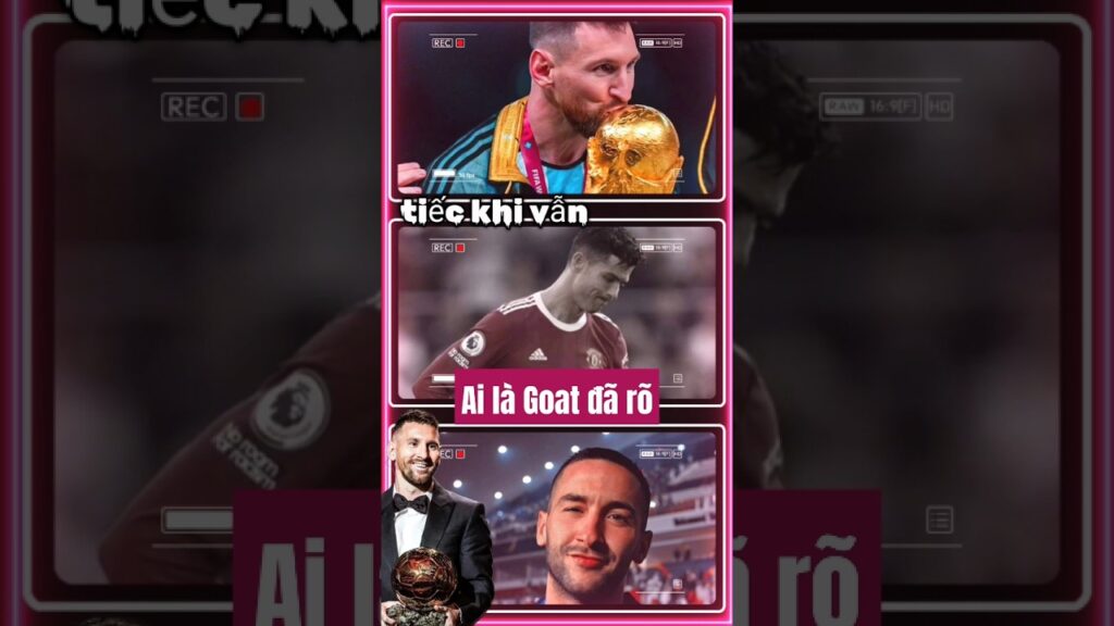 Hakim Ziyech: kết thúc mọi tranh cãi về Goat! #messi #ronaldo #hakimziyech