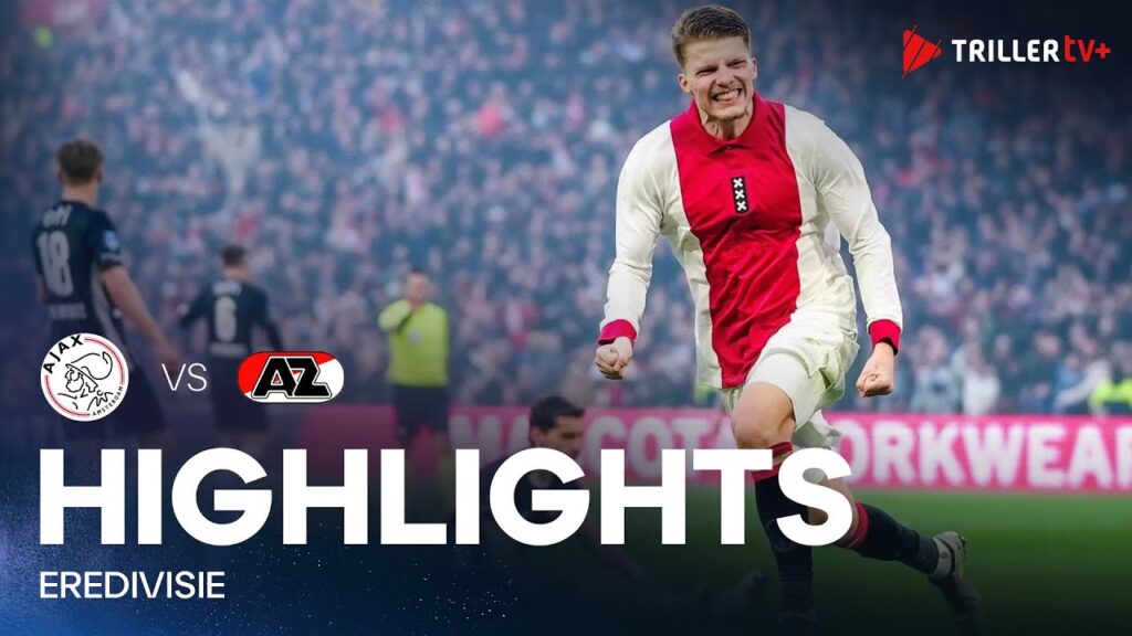 AJAX vs AZ ALKMAAR 2-2 | FULL HIGHLIGHTS