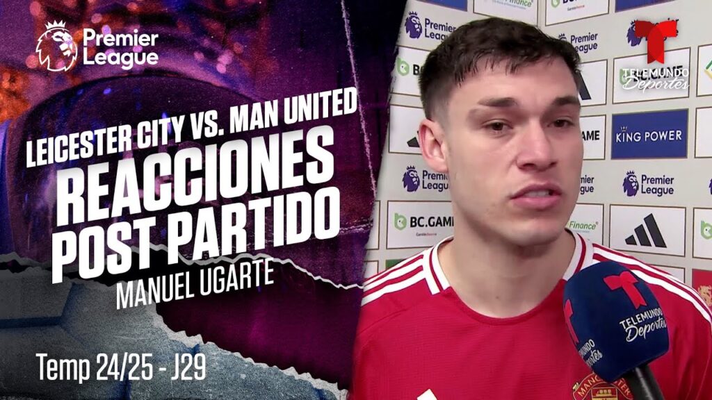 Manuel Ugarte: "Es un honor estar con Casemiro en el Manchester United" | Telemundo Deportes