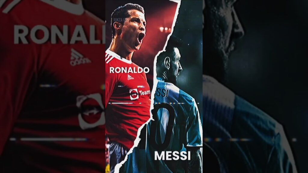 Messi respect to Ronaldo! #messi #cristianoronaldo #footballshorts #shorts