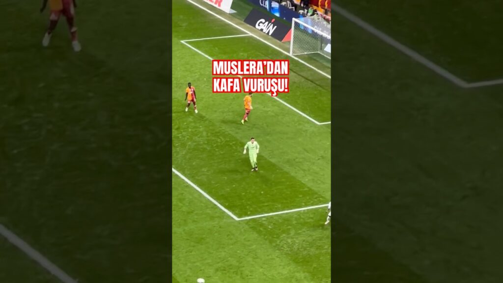 🔥Fernando Muslera Topu Kafayla Uzaklaştırıyor!
