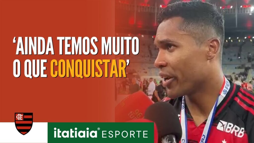 VEJA O QUE DISSERAM ALEX SANDRO, LÉO ORTIZ E PEDRO APÓS O TÍTULO CARIOCA DO FLAMENGO