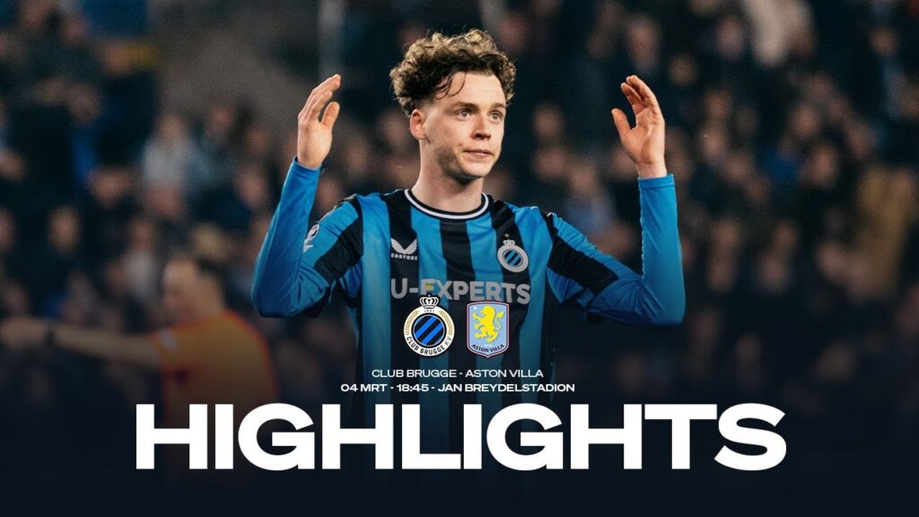 CLUB BRUGGE - ASTON VILLA | HIGHLIGHTS | 2024-2025