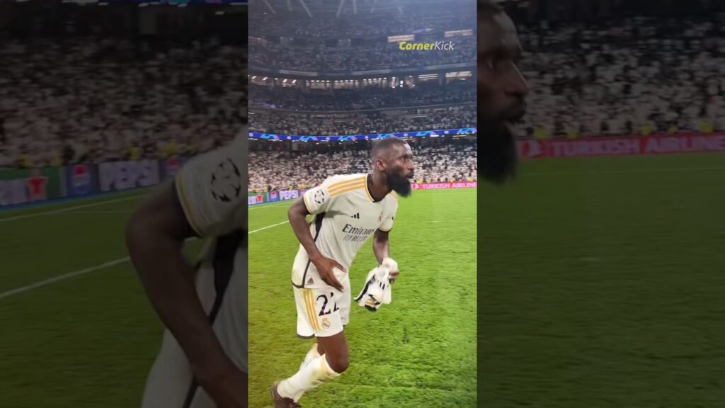 Why does Antonio Rudiger run like that? 🤔🤔
